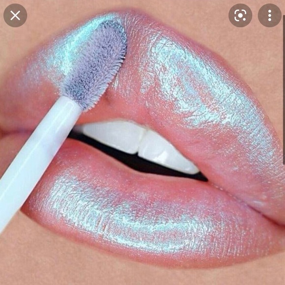 L'Oreal Makeup New Loral Galaxy Lumiere Holographic Shimmer Liquid Lipstick Sapphire Poshmark